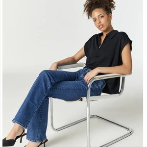 NWT Mavi 33w/ 34l high rise flare jeans